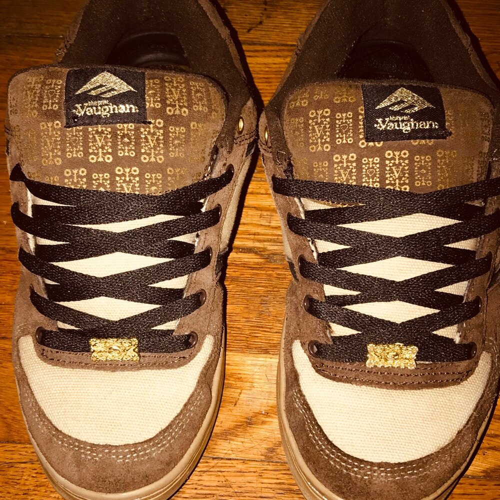 Vintage Emerica Blueprint Vaughan Collab Very Rare US 10.5